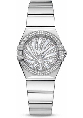 Pre-owned Omega Ladies Constellation Luxury — 123.55.24.60.55.014