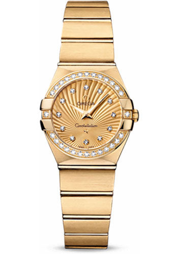 Pre-owned Omega Ladies Constellation — 123.55.24.60.58.001