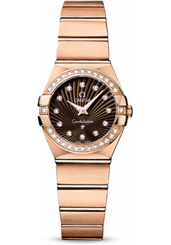 Omega Ladies Constellation Quartz 24mm 123.55.24.60.63.001 watch