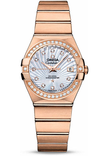 Pre-owned Omega Ladies Constellation Chronometer — 123.55.27.20.55.001