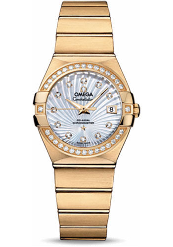 Pre-owned Omega Ladies Constellation Chronometer — 123.55.27.20.55.002