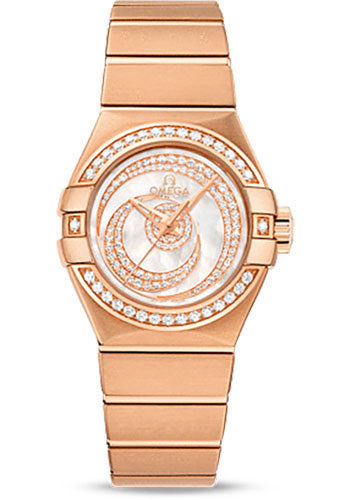 Pre-owned Omega Ladies Constellation Luxury — 123.55.27.20.55.005