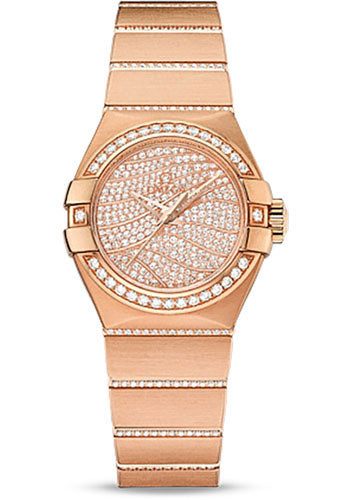 Pre-owned Omega Ladies Constellation Luxury — 123.55.27.20.55.006