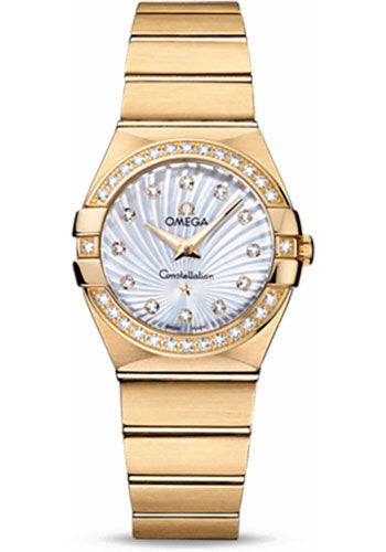 Pre-owned Omega Ladies Constellation — 123.55.27.60.55.003