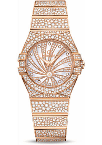 Pre-owned Omega Ladies Constellation Luxury — 123.55.27.60.55.009