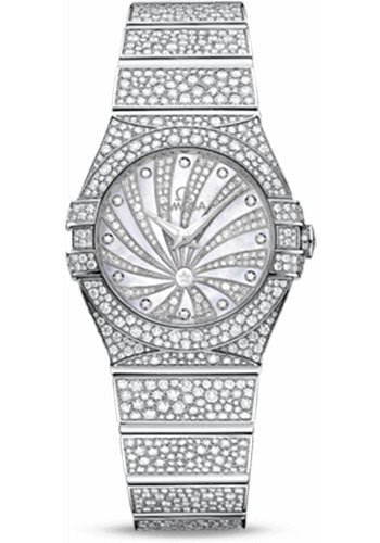 Pre-owned Omega Ladies Constellation Luxury — 123.55.27.60.55.010