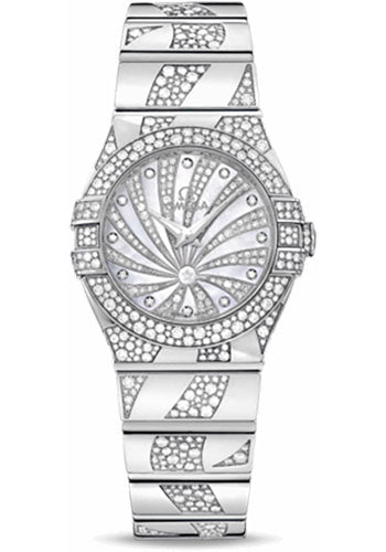 Pre-owned Omega Ladies Constellation Luxury — 123.55.27.60.55.012