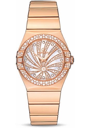 Pre-owned Omega Ladies Constellation Luxury — 123.55.27.60.55.013
