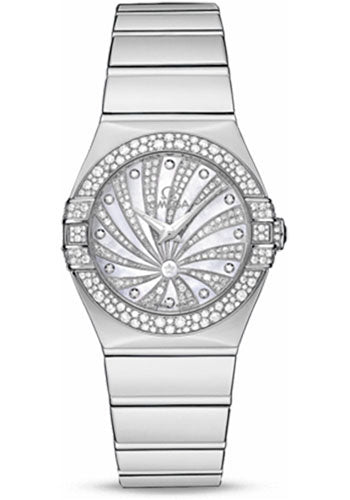 Pre-owned Omega Ladies Constellation Luxury — 123.55.27.60.55.014