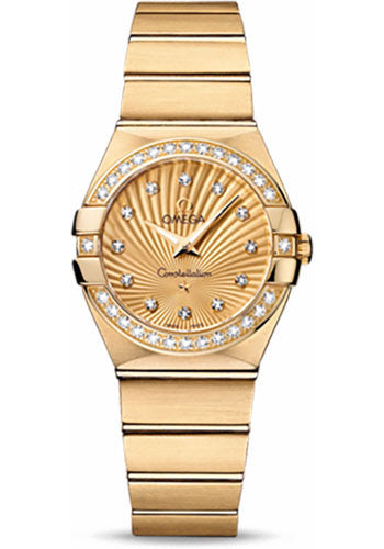 Pre-owned Omega Ladies Constellation — 123.55.27.60.58.001