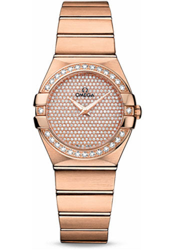 Pre-owned Omega Ladies Constellation — 123.55.27.60.99.004