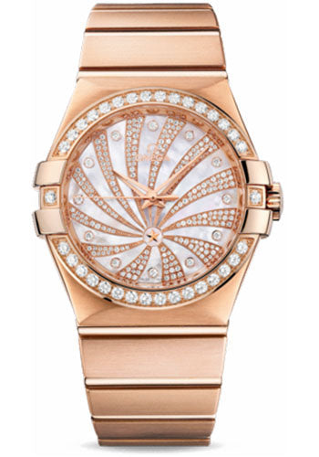 Pre-owned Omega Ladies Constellation Luxury — 123.55.35.20.55.002