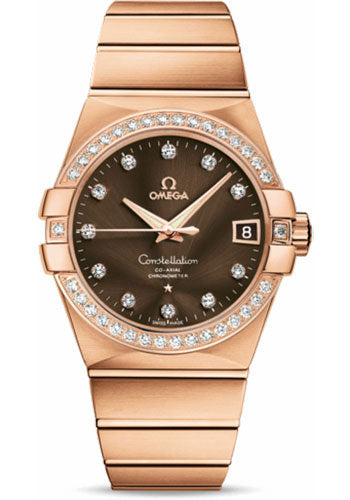 Pre-owned Omega Gents Constellation Chronometer — 123.55.38.21.63.001