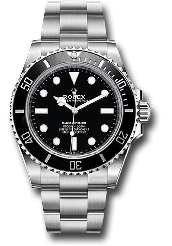 Pre-owned Rolex Steel Submariner — 124060