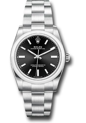 Pre-owned Rolex Oyster Perpetual 34 — 124200