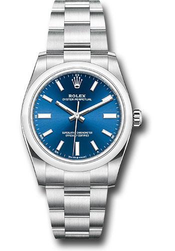 Pre-owned Rolex Oyster Perpetual 34 — 124200