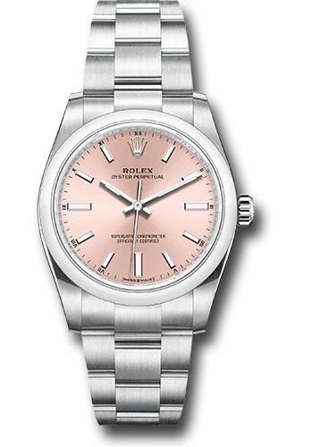 Pre-owned Rolex Oyster Perpetual 34 — 124200