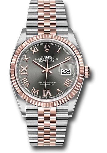 Pre-owned Rolex Steel and Everose — 126231