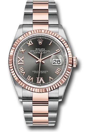 Pre-owned Rolex Steel and Everose — 126231