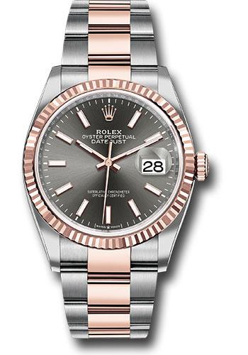 Pre-owned Rolex Steel and Everose — 126231