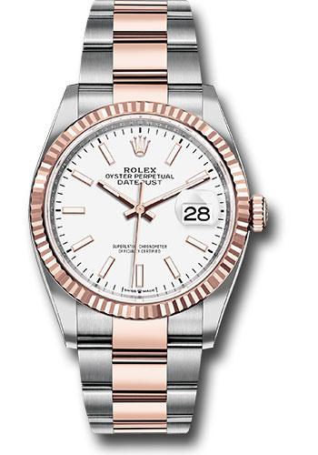 Pre-owned Rolex Steel and Everose — 126231