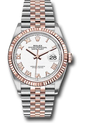 Pre-owned Rolex Steel and Everose — 126231