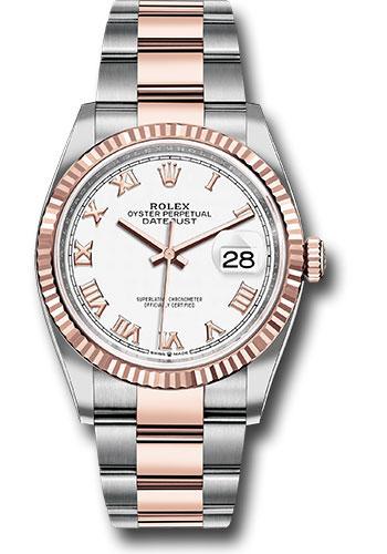 Pre-owned Rolex Steel and Everose — 126231