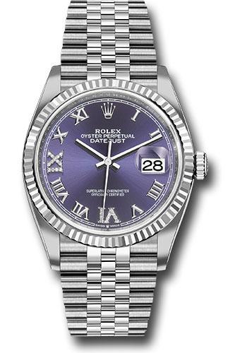 Pre-owned Rolex Steel Datejust 36 — 126234