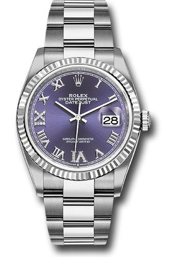 Pre-owned Rolex Steel Datejust 36 — 126234