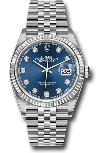 Pre-owned Rolex Steel Datejust 36 — 126234