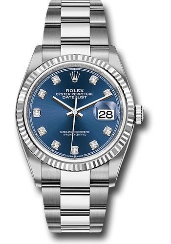Pre-owned Rolex Steel Datejust 36 — 126234