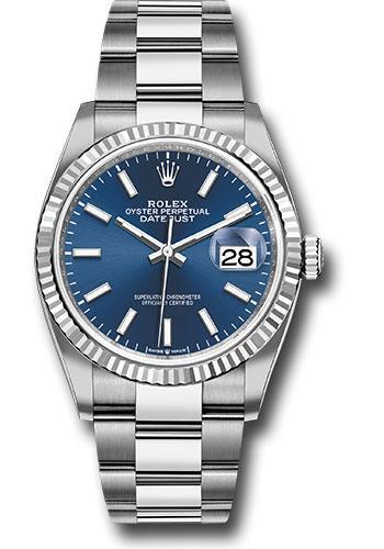 Pre-owned Rolex Steel Datejust 36 — 126234