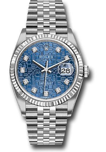 Pre-owned Rolex Steel Datejust 36 — 126234