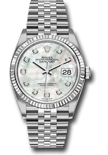 Pre-owned Rolex Steel Datejust 36 — 126234