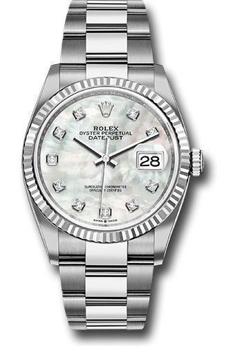 Pre-owned Rolex Steel Datejust 36 — 126234