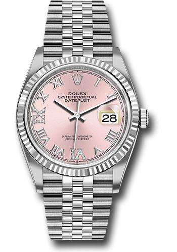 Pre-owned Rolex Steel Datejust 36 — 126234