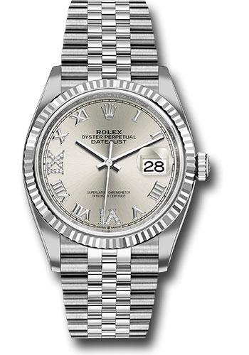 Pre-owned Rolex Steel Datejust 36 — 126234