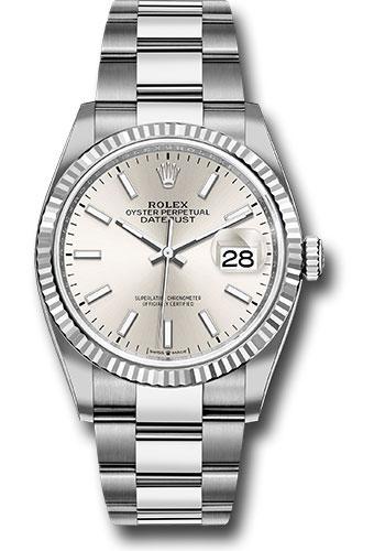 Pre-owned Rolex Steel Datejust 36 — 126234