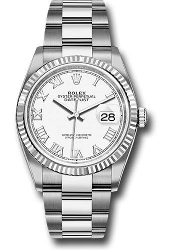 Pre-owned Rolex Steel Datejust 36 — 126234