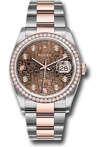 Pre-owned Rolex Steel and Everose — 126281RBR