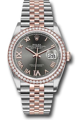 Pre-owned Rolex Steel and Everose — 126281RBR