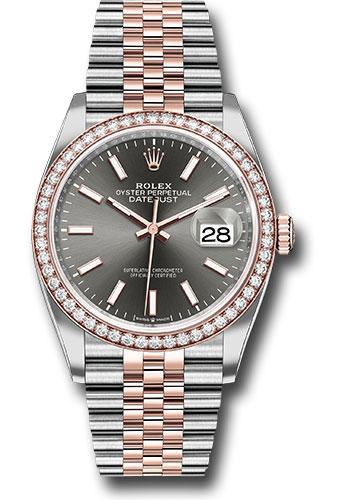 Pre-owned Rolex Steel and Everose — 126281RBR