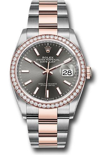 Pre-owned Rolex Steel and Everose — 126281RBR
