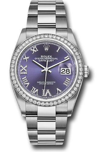 Pre-owned Rolex Steel Datejust 36 — 126284RBR