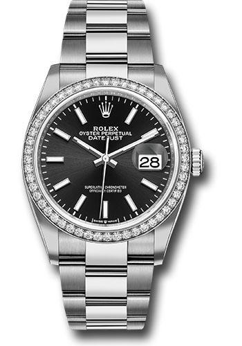 Pre-owned Rolex Steel Datejust 36 — 126284RBR