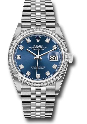 Pre-owned Rolex Steel Datejust 36 — 126284RBR