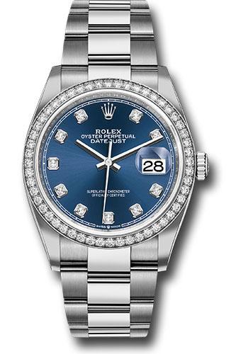 Pre-owned Rolex Steel Datejust 36 — 126284RBR