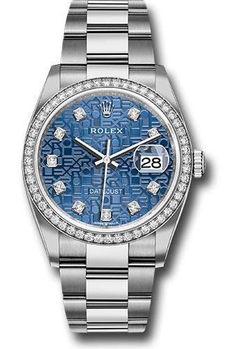 Pre-owned Rolex Steel Datejust 36 — 126284RBR