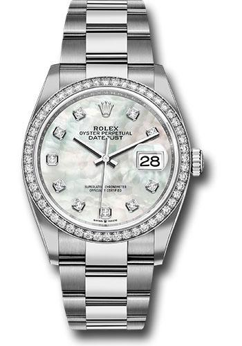 Pre-owned Rolex Steel Datejust 36 — 126284RBR