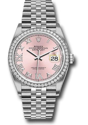Pre-owned Rolex Steel Datejust 36 — 126284RBR
